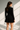Black V-Neck Blazer Mini Dress