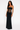 Elegant Open-Back Lace Waist Maxi Dress