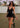 Plunge Lace-Up Mesh Bodysuit With Ruffle Hem – Festival & Summer Party Wear