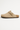 Suede Clogs with Cork Footbed