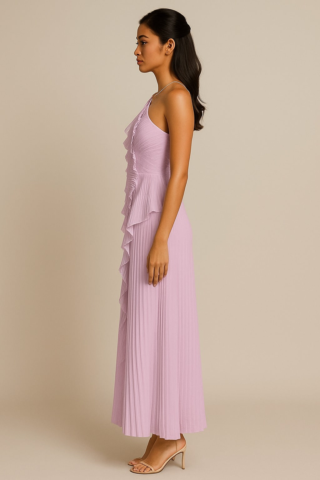 Chloe Ruffle Maxi Dress